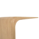 Iris Hugging Table, Saddle, 24"H x 15"W x 17"D