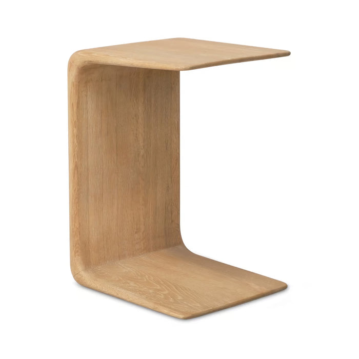 Iris Hugging Table, Saddle, 24"H x 15"W x 17"D