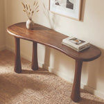 Lark Console Desk - Classic Walnut, 66"W x 21"D