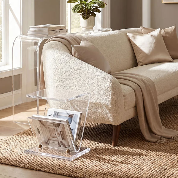 Crawford Accent Table - Antique Bronze, 18"W x 17"D