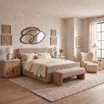 Dominique Grand Mirror - Classic Walnut, 78"W x 45.5"H