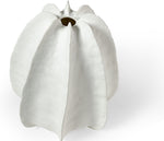 Keiko Vase - White, 14"H