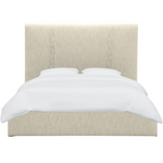 Emilio King Bed, Bone