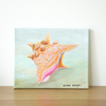 Conch Shell I, 10"W x 8"H