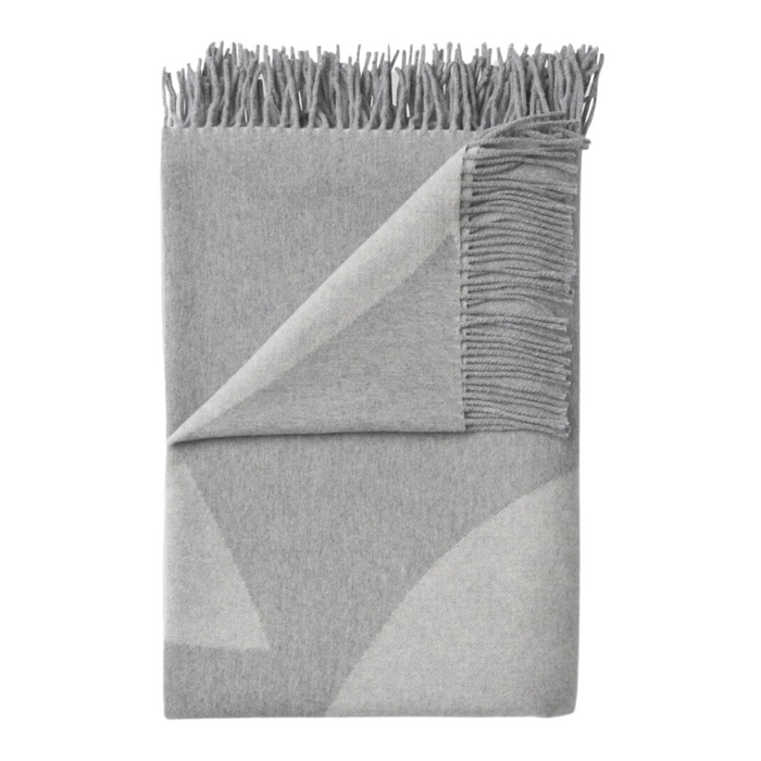 Big Lotus Throw, Shades of Gray