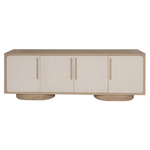 Reveal Buffet, Navajo Case / Snowdrift Raffia, 88"W x 19"D x 32"H
