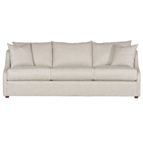 Cora Sofa, Tatz Natural Fabric, 82"W