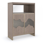 Glow With The Flow Bar Cabinet, 42"W x 18"D x 56"H