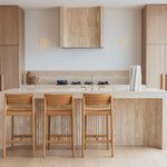 Poise Counter Stool, Light Oak