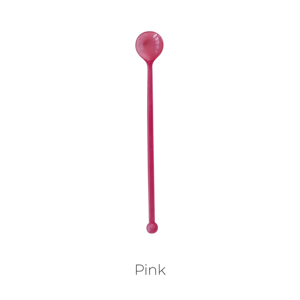 Resin Cocktail Spoons, 5 Colours