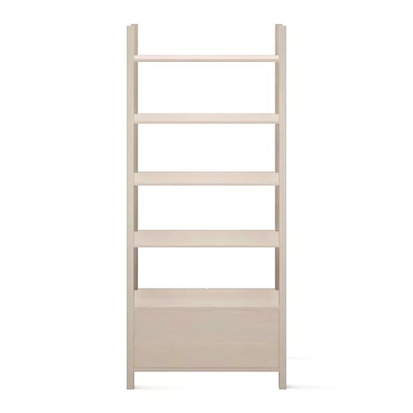Dune 82" Bookcase, Dove