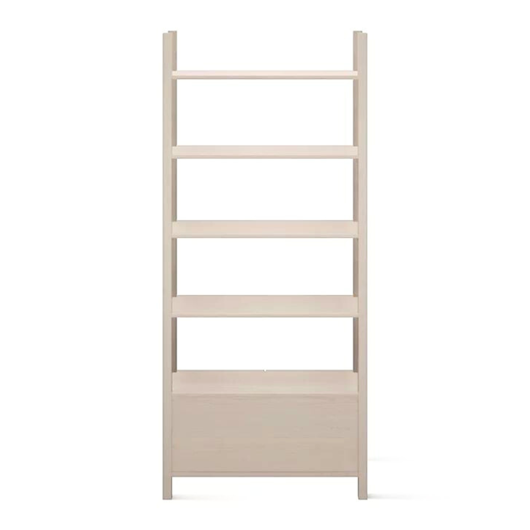 Dune 82" Bookcase, Dove