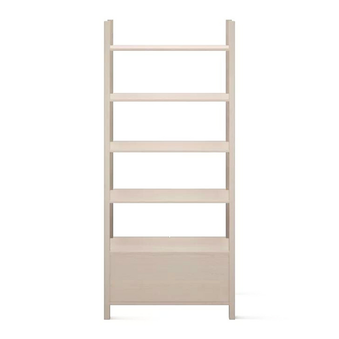 Dune 82" Bookcase, Dove