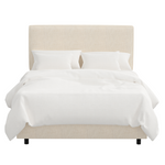 Abbie Bed, Talc Linen, King/Queen/Full/Twin