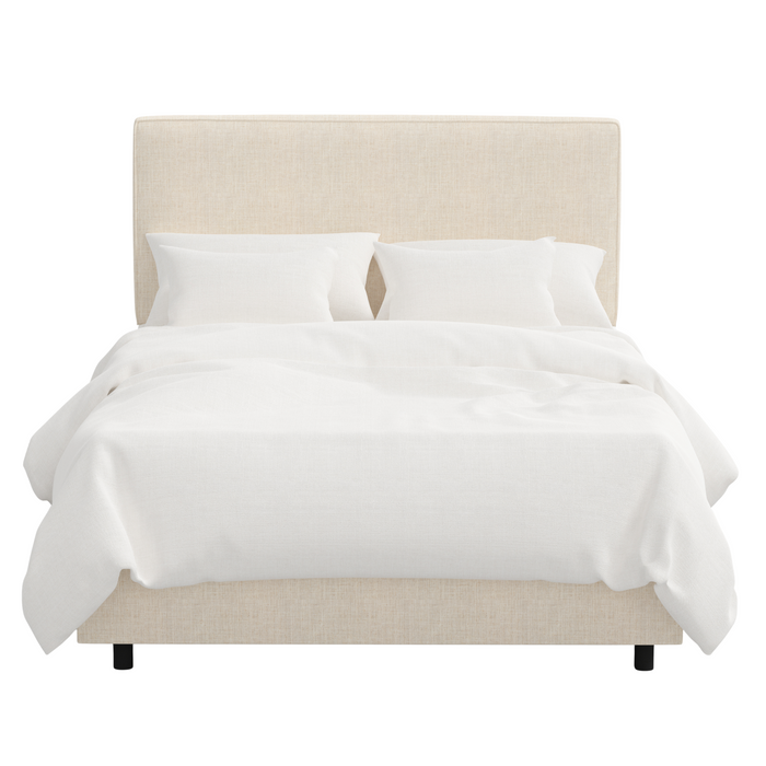 Abbie Bed, Talc Linen, King/Queen/Full/Twin