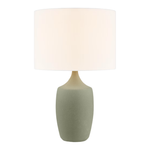 Sayer 28" Table Lamp - Sage Stoneware