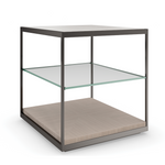 Quadrant Side Table, 22"W x 24"D x 24"H