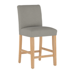 Emma Counter Stool, Grey Linen