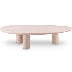 Prelude Coffee Table, Travertine