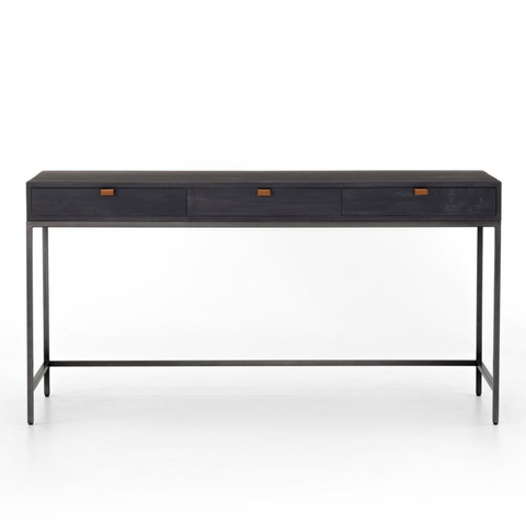 Trey Modular Writing Desk -Black Wash