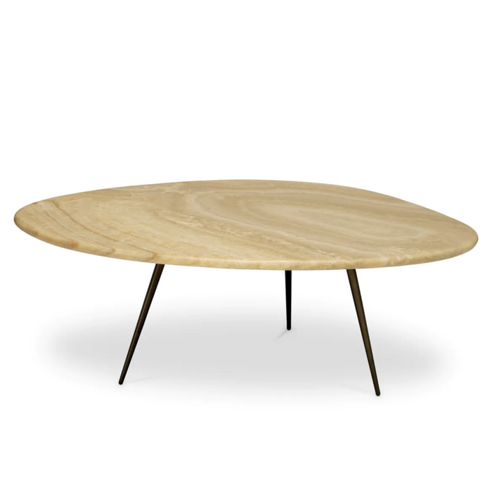 Portofino Large Coffee Table, Onyx, 39.57″ x 30.71″