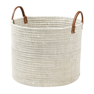 Cairo Planter Basket, White