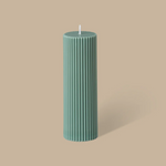 Wide Column Pillar Candle, Eucalyptus