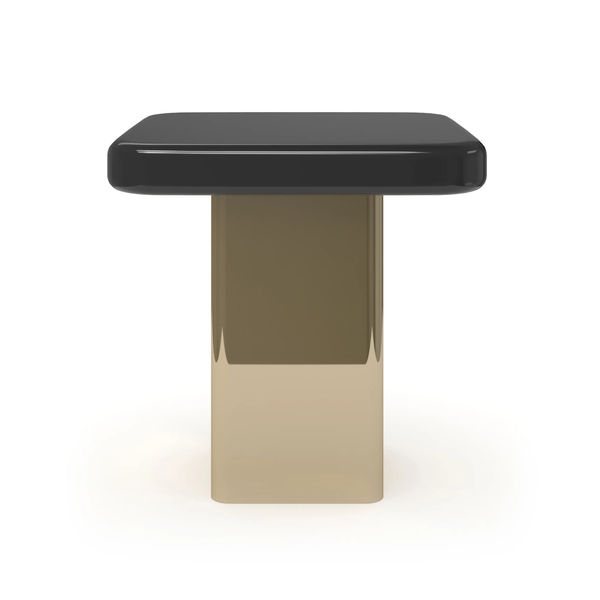 Gelee Accent Table - Chocolate, 19"Dia
