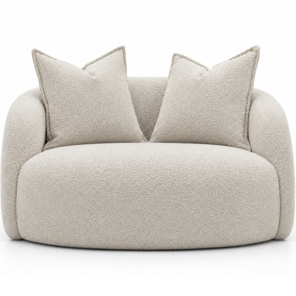 Theo Mini Chaise - Revival Parchment, 51"W x 53"D x 31"H