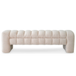Taranto Bench, Cascade Off White, 58"