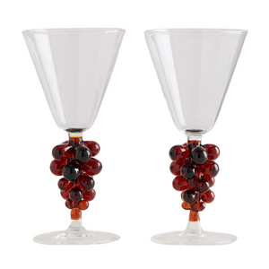 Bordeaux Wine Glasses, Set of 2