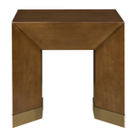 Dune Lamp Table, Cavallo Finish, 26.25"W x 26.25"D x 25"H