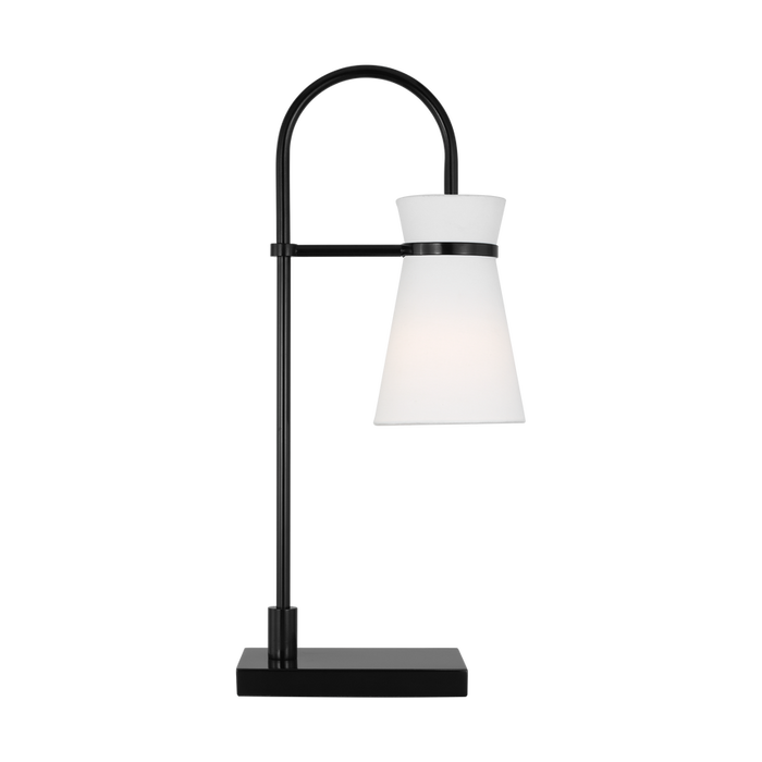 Binx Medium Task Table Lamp, Midnight Black
