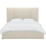 Emilio King Bed, Casual Linen Natural