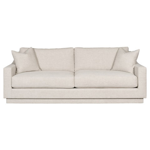 Asher Sofa, Thriller Linen Performance Fabric, 94"