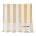 Plage Towel, Tan Stripe