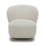 Utopia Sand, Swivel Armless Chair, Performance Fabric