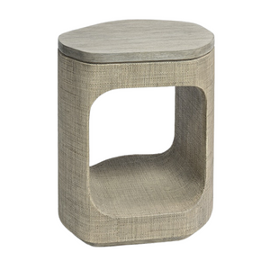 Geneva Side Table, 18.25"L x 18.25"W x 22.5"H