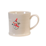 8 oz. Embossed Stoneware Mug with Holiday Icon, 3 Styles