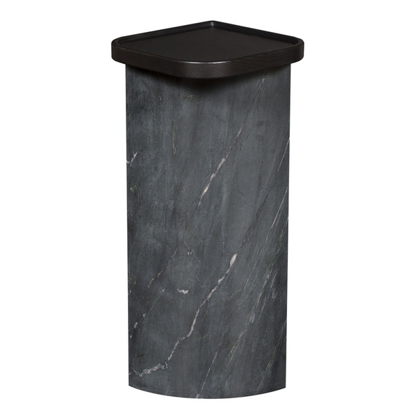 Sae Spot Table, Black Marble Base / Ink Top