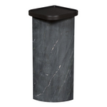 Sae Spot Table, Black Marble Base / Ink Top