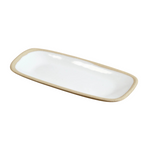 Small Rectangular Trinket Tray, White