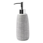 Raffia Lotion Dispenser, Porcelain / Unique