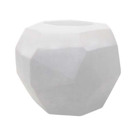 Cubistic Round Vase, Opal