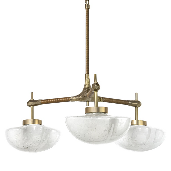 Cicero Chandelier, Small, 23"W X 23.5"D