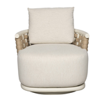 Taurus Outdoor Swivel Chair - Tennis Sand