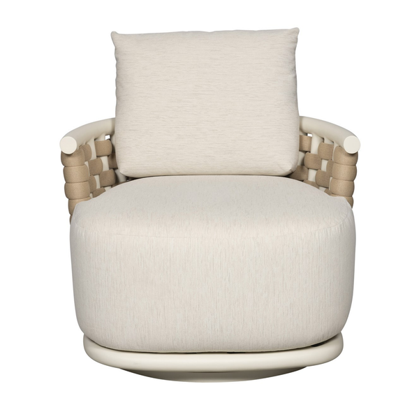 Taurus Outdoor Swivel Chair - Tennis Sand