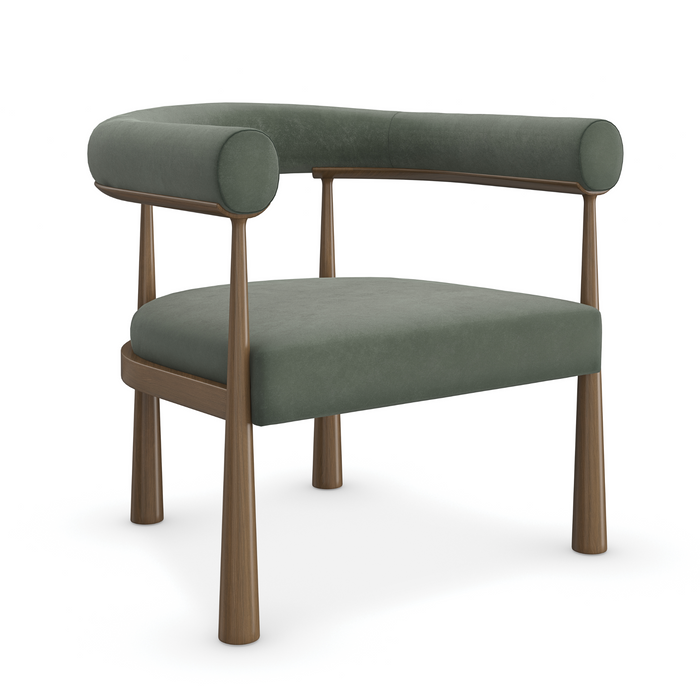 Bali Accent Chair, Sage Green Velvet