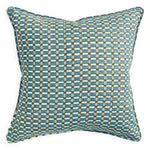 Kos Lagoon Linen Cushion, 20" x 20"