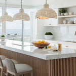 Surrey 24" Counter Stool, Cream White Leather